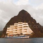 Royal Clipper Soufrière Marine Reserve Sainte-Lucia © Laëtitia Scuiller