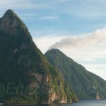 Les Pitons de Soufrière Sainte Lucie classés au patrimoine mondial de l'Unesco @ Laëtitia Scuiller EnezGreen